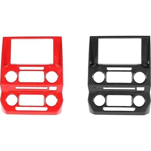 For Ford F150 2015 2016 2017 2018 2019 2020 Central Control Air Conditioning & GPS Navi Panel Trim, ABS