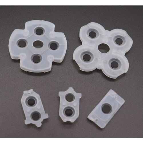 For Playstation 4 PS4 Controller Conductive Silicone Rubber Pads for Dualshock 4 JDS JDM 030 D Pad Buttons