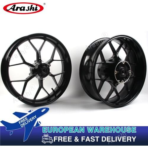 Ship Fron EU Front Rear Wheel Rim For HONDA CBR600RR 2007-2017 CBR600 2011 2012 2013 2014 2015 2016 Motor Hub Motorbike Rims