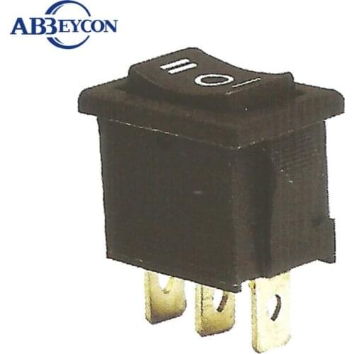 Double momentary (on)-off-(on)3 pins square Rocker switch rocker switch 6A 250vac