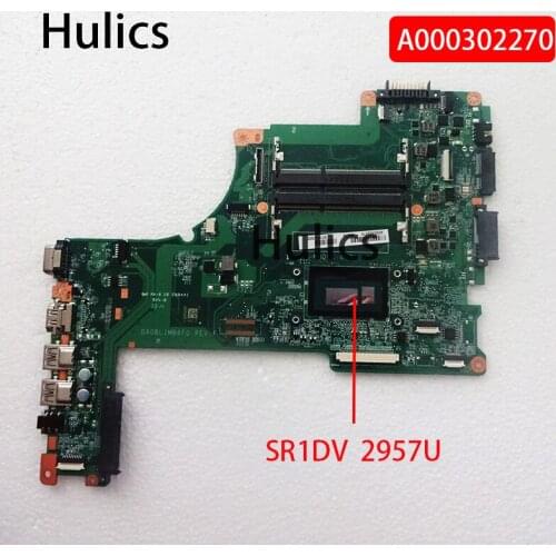 Hulics Original For TOSHIBA SATELLITE L50-B L50 motherboard A000302270 mainboard DA0BLIMB6F0 SR1DV 2957U main board