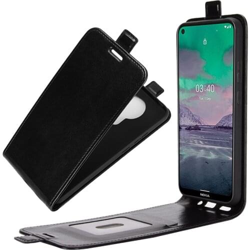 For Nokia 3.4 Case Flip Leather Cases For Nokia 3.4 High Quality Vertical Wallet Leather Case With card slot