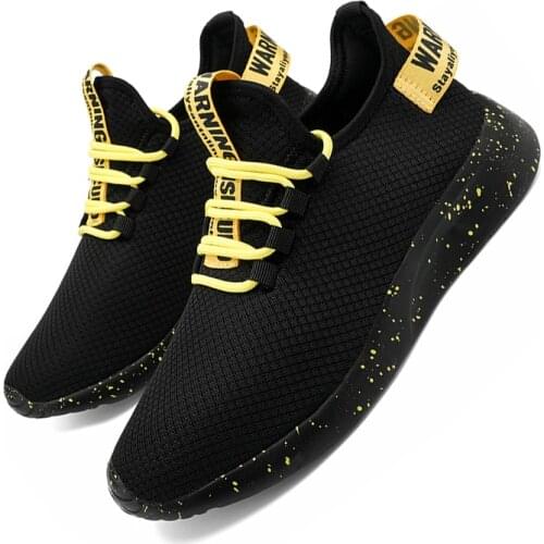 Men Sneakers 2021 New Breathable Lace Up Men Mesh Shoes Fashion Casual No-slip Men Vulcanize Shoes Tenis Masculino