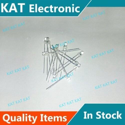 50PCS/Lot 204-10SUBC/S400-A4 204-10SUGC/S400-A4 204-10SURC/S400-A8 204-10UYC/S400-A9 204-10UYD/S530-A3 3.0mm Round Type LEDLamps