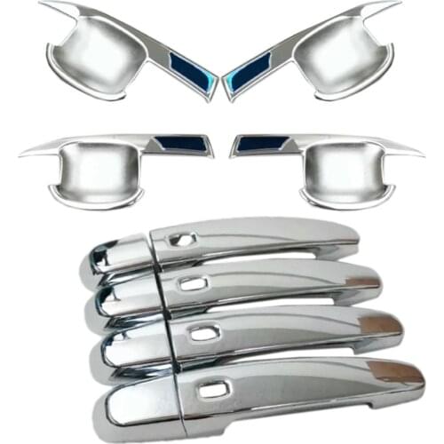 Door handle cover Car door bowl pull chrome car-styling Exterior decoration products accessory For Chevrolet Holden Equinox 2018