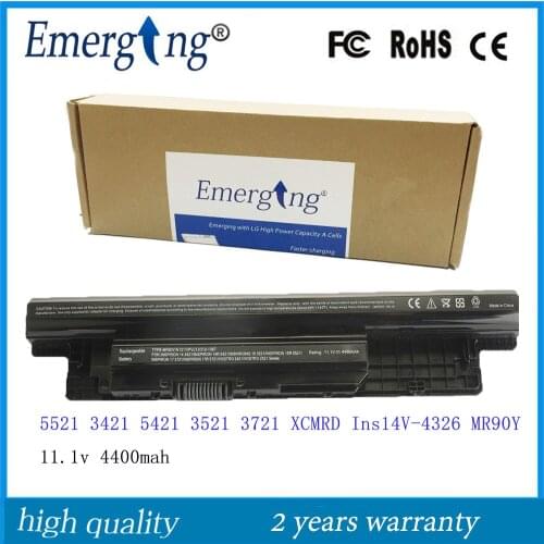 New Laptop Battery Korea Cell for Dell MR90Y 3421 XCMRD 5421 5437 3521 5535 5521 8TT5W V8VNT 6HY59 24DRM PVJ7