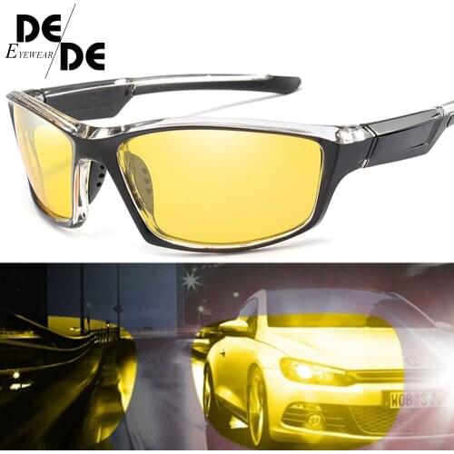 New Sport Polarized Sunglasses Men Women Night Vision Driving Goggles Oval Shades UV400 gafas de sol masculino 130