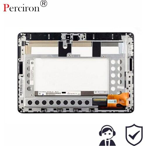 New 10.1'' inch Touch Screen Digitizer + LCD Screen Display with frame FOR ASUS Memo Pad Smart ME301 ME301T 5280N FPC-1
