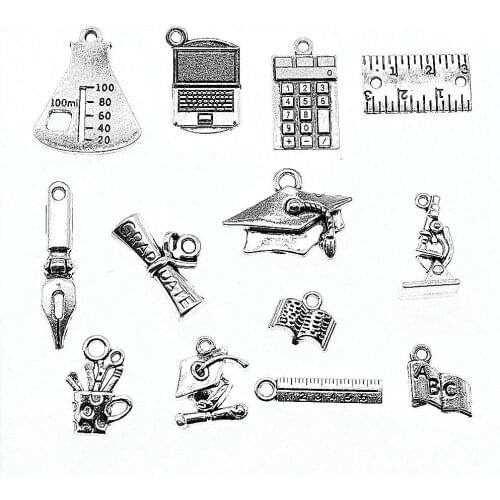 New Graduation Charm Pendants For Bracelet Necklace Jewelry Accessories Diy Jewelry Making