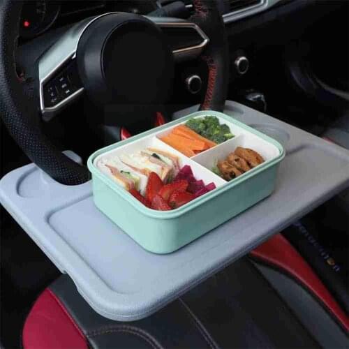 Portable Car Eat Work Drink Food Coffee Goods Tray Board Laptop Table Computer Desk Wheel Steering Holder Dining Stand Moun X7N8