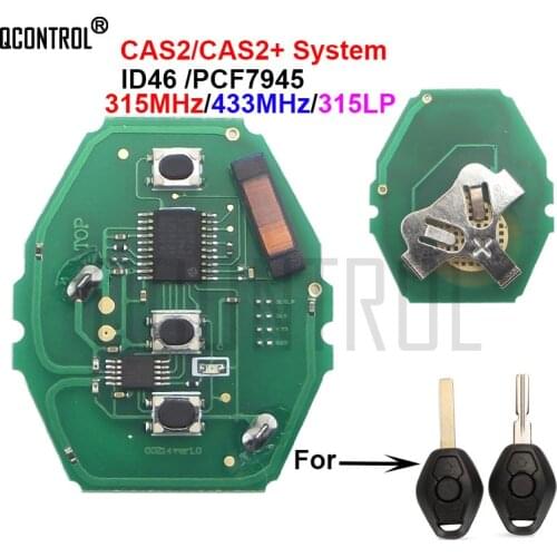 QCONTROL Car Remote Control Key Circuit Board for BMW CAS X3 X5 Z3 Z4 Z8 3/5/6/7 Series CAS2/CAS2+ System