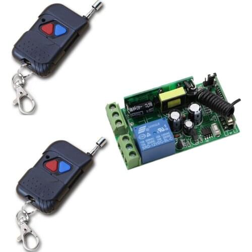 DC 85V 110V 220V 250V Relay Receiver Wireless Remote Control Switch LED Lamp Lights Power Remote Switch Transmitter ; 315Mhz