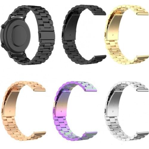 Replacement Stainless Steel Smart Watch Strap Band for Honor Magic Watch2 42mm Intelligent Wearable Device Accessories