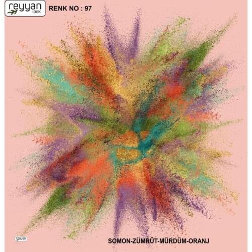 REYYAN SILK OYALIK WRITING (NEW QUALITY)-15347 - RENK-97