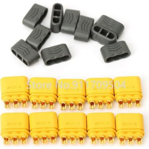 AMASS MR30 plug adapter male and female head ESC motor end gold-plated head model airplane accessories