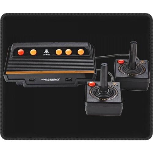 Atari Flashback Unique Mouse Pad Arcade Enthusiasts Atari Games Non-Slip Mat Pads Natural Rubber PC Table Decoration Cover
