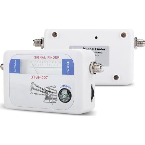 Satellite Signal Finder Portable DT DT2 Digital Signal Finder TV Receiver with Compass Pointer sturdy and durable