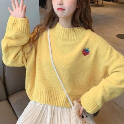 Женские пуловеры VOOCIEC China At AliExpress