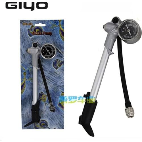 GIYO 300PSI GS02D air inflator bicycle pump, psi / bar pressure gauge exhaust shock absorber inflatable bicycle accessories