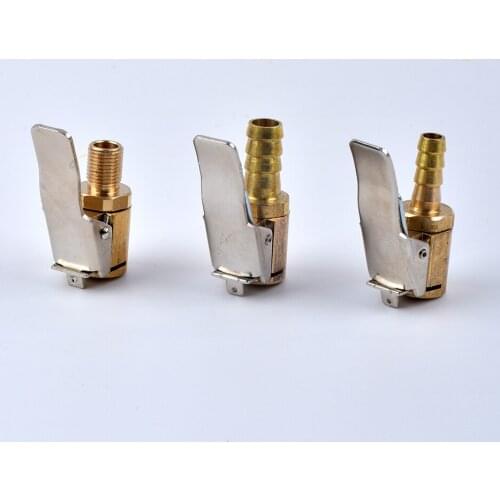 1PC Car Air Pump Thread Nozzle Adapter Car Air Pump Adapter Fast Conversion Head Clip Type Nozzle Auto General Tools