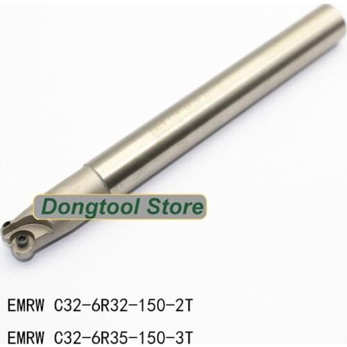 1pc EMRW C32 6R32 150 2T C32 6R35 150 3T milling cutter of cnc lathe turning tools for endmill holder without blade