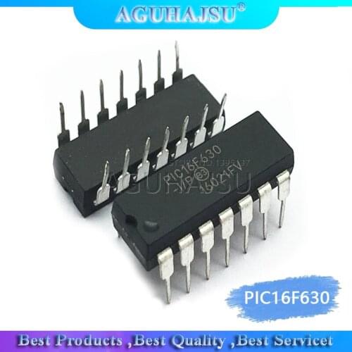 1PCS PIC16F630-I/P DIP14 PIC16F630-I DIP PIC16F630 new and original IC