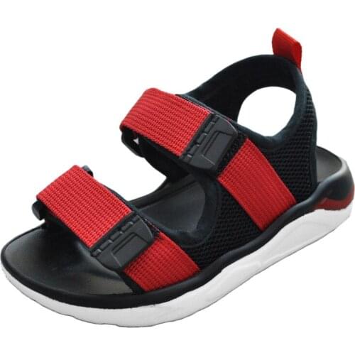 2020 Summer Girls Flat Sandals Baby Soft Bottom Non-slip Casual Toddler Sandals Boys Sports Shoes Kids Beach Shoes Age 3-8 Years