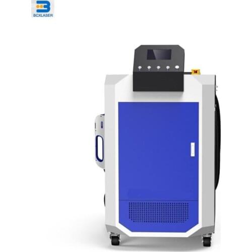 50W 100W 200W fiber Laser Cleaning Machine for rust/oil/paint removal 2 order