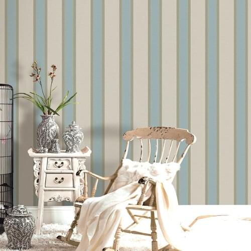 Beibehang Modern simplicity TV Background mural Wallpaper roll Striped 3D Wallpaper 0.53x10 m Desktop Wallpaper for living room