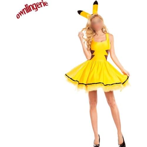 Free shipping Costumes Women Cosplay Sexy Halloween Adult Animal Costume Fancy Dress Clubwear Party Wear women