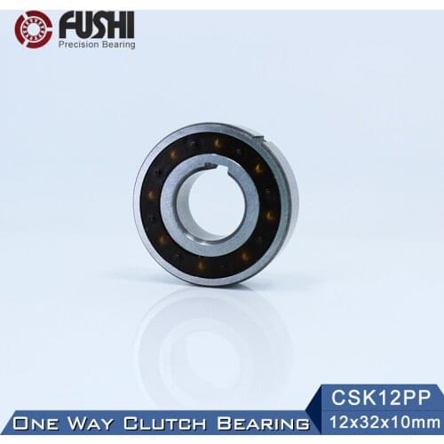 CSK12PP One Way Bearing Clutches 12*32*10mm ( 1 PC) With Keyway CSK6201PP FreeWheel Clutch Bearings CSK201PP