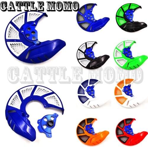Motorcycle Front Brake Disc Rotor Guard Cover Protector Protection For YZ250F YZ450F YZ250FX YZ450FX 2014-2017 2015 2016