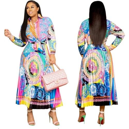 Adogirl Print Elegant Two Piece Set