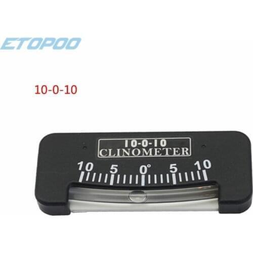 Inclinometer Mini Protractor Inclinometer angle measuring Instrument Tilt Gauge 10-0-10 Slope Meter