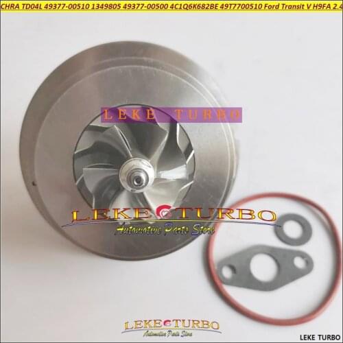 Turbo Cartridge CHRA TD04L 49377-00510 1349805 49377-00500 4C1Q6K682BE 4C1Q6K682BD 49T77-00510 For Ford Transit V H9FA 2.4L TDCI