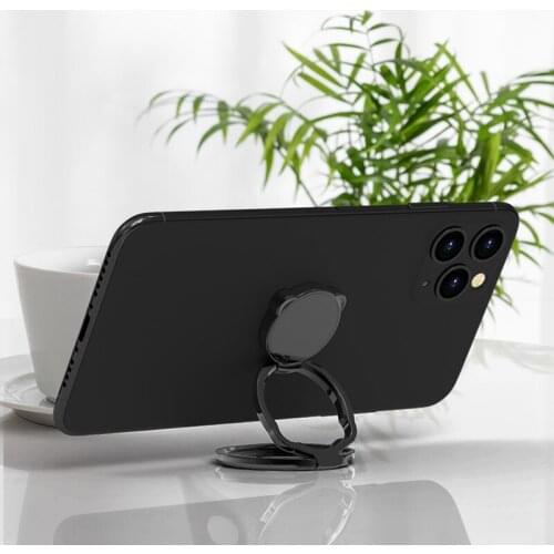 Magnetic Metal Car Mount Dashboard Mobile Phone Holder 360 Rotation Stand Cute Bear Shape Bracket NK-Shopping