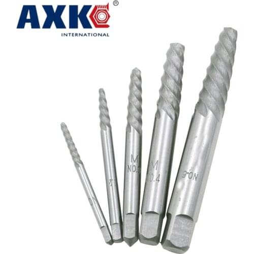 Screw Extractor Drill Set Screw Puller Broken Steel Screw Bolt Pipe Easy Disassembly Tool Kit Duplex