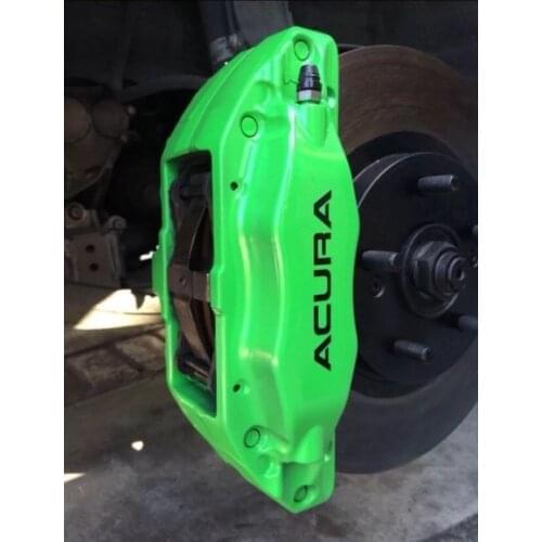 For Acura Brake Caliper Sticker High Temp Vinyl Decal 8 X ANY COLOR) Car Styling