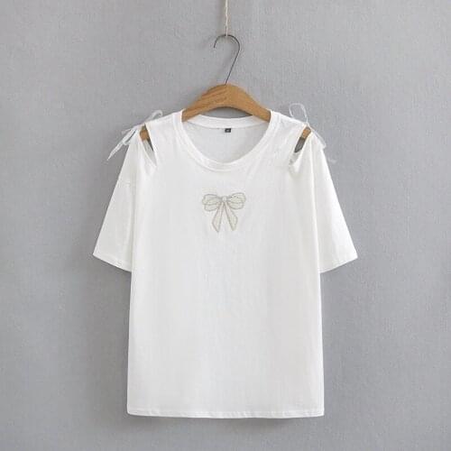 Plus Size Womens White Black Summer Tshirts Oversized Simple A-line Tops