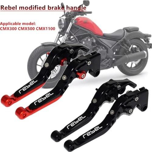 Motorcycle Accessories Adjustable Foldable Extendable Scooter brake Clutch lever For HONDA REBEL CMX 300 500 1100 CMX1100 CMX500