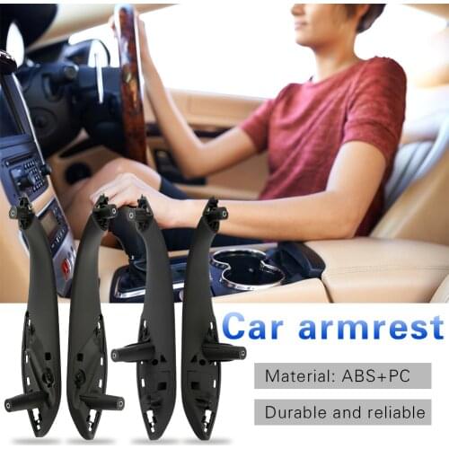 Interior Internal Inner Door Panel Handle Pull Replacement for BMW F30 F35 3 Series 2012-2019 Black