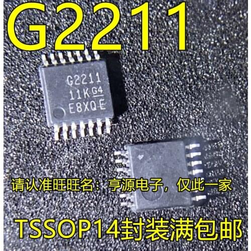 10PCS MSP430G2211 MSP430G2211IPW14R G2211