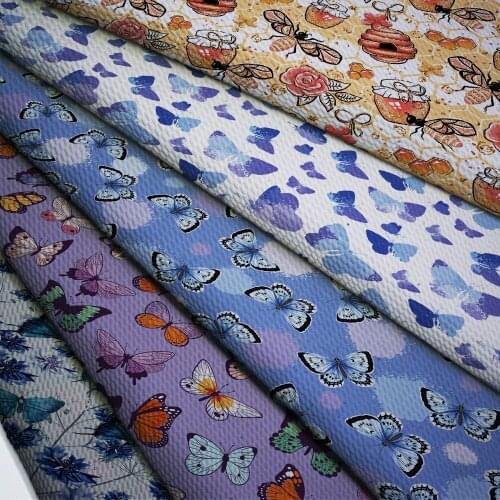 50*140cm Bullet Textured Liverpool Fabric Flower Printed DIY Tissue Kids Home Textile for Sewing Quilt Decoration Home