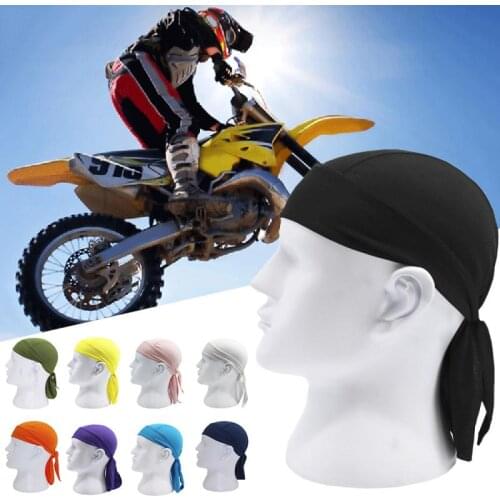 Head Scarf Running Riding Bandana Men Women Quick Dry Pure Cycling Cap Headscarf Ciclismo Pirate Hat Hood Headband