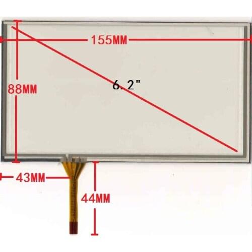 Good helper 6.2 inch car navigation touch screen KDT-3428 6.2 inch universal GPS touch screen