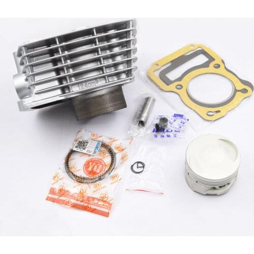 Motorcycle Cylinder Piston Ring Gasket Kit STD 62mm Big Bore for Honda XR125L XR 125 L 2003-2011 NXR125 NXR 125 BROS 2003-2006