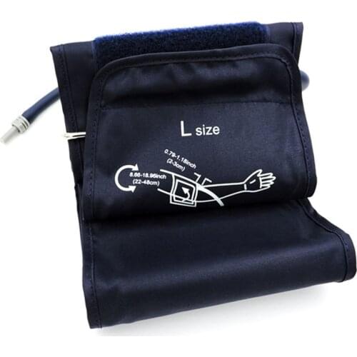 22-48cm Blood Pressure Cuff Belt Adult Arm Sphygmomanometer Long Arm Band Tonometer Blood Pressure Monitor Upper Cuff Armband