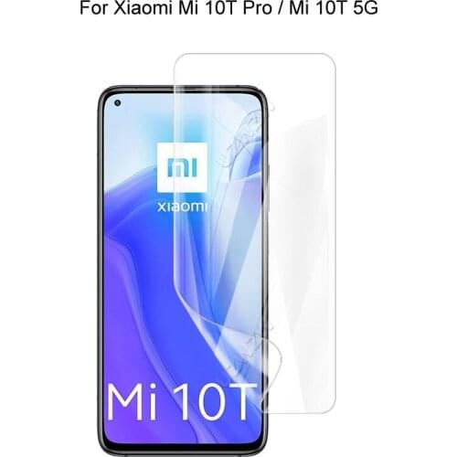 For Xiaomi Mi 10T Pro / Mi 10T 5G Full Cover Soft Hydrogel Film Screen Protector