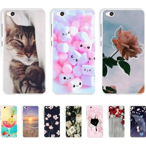 Soft Case For Silicone Back Cover For Cute Phone Cases Cover Bumper for Xiaomi Redmi 4A 4X 6 6A 6 Pro Note 4 4X 6 Pro case