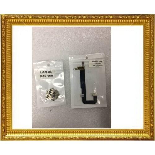 Laptop A1534 DC-IN I/O USB-C Charging Power DC Jack Board Connector with Cable for MacBook Retina 12" A1534 DC Jack 2015 Year